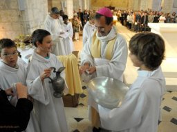 Consécration de l'autel de St Valérien