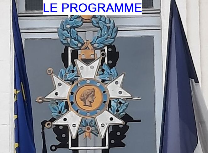 2020 150 ANS CROIX DE LA LEGION D HONNEUR FRONTON DE LA MAIRIE VIGNETTE