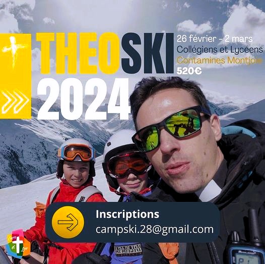 2023 THEO SKI AFFICHE