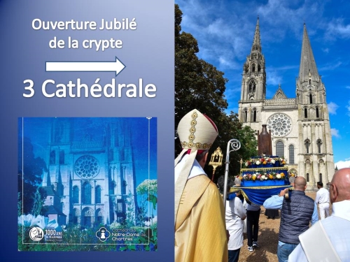 2024 MILLENAIRE CRYPTE CATHEDRALE bouton 500 2