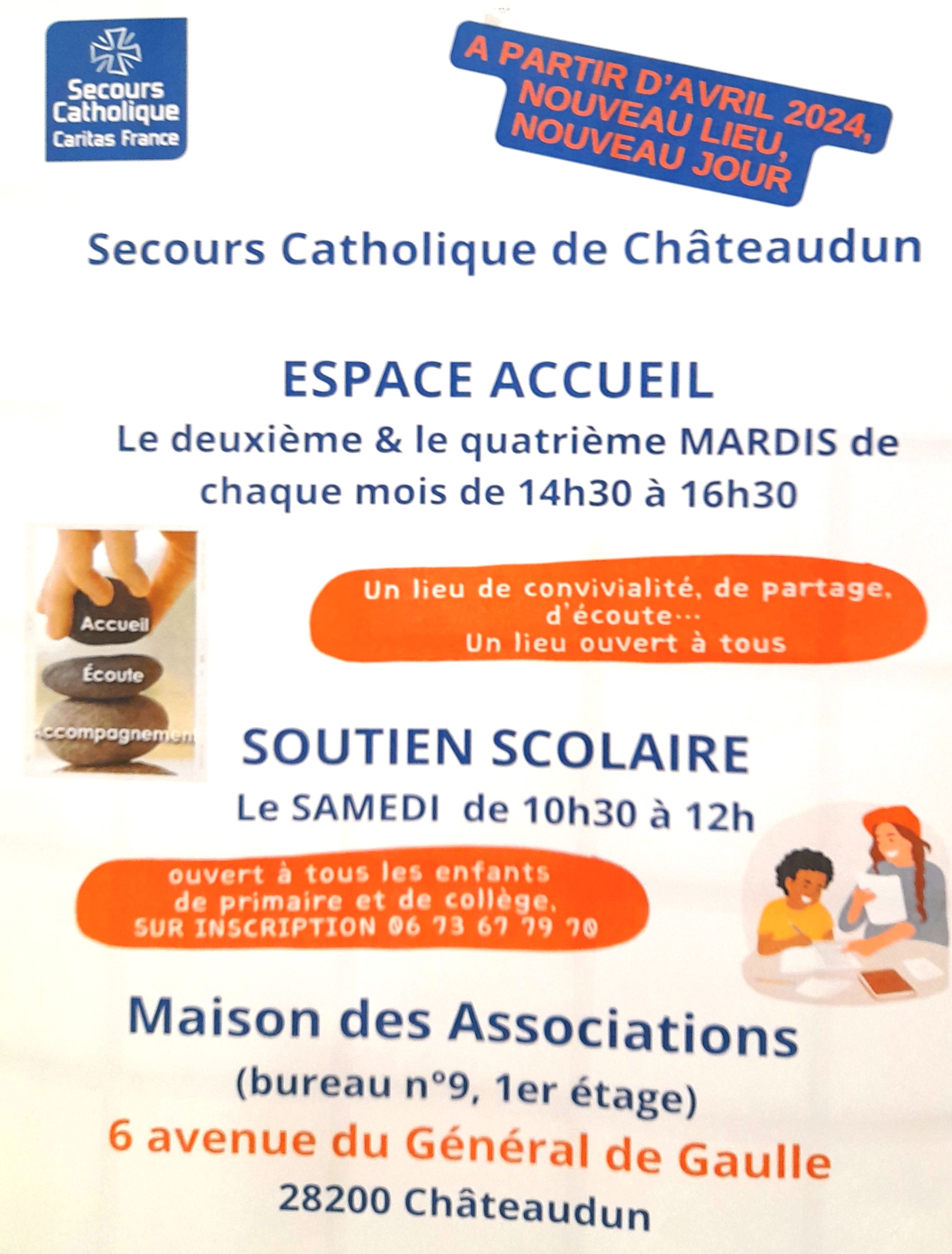2024 SECOURS CATHOLIQUE AFFICHE