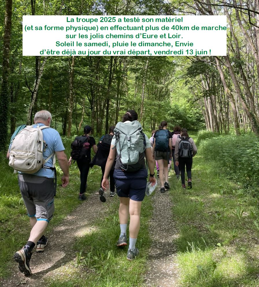 2025 SAINTE CECILE PREPARATION COMPOSTELLE legende