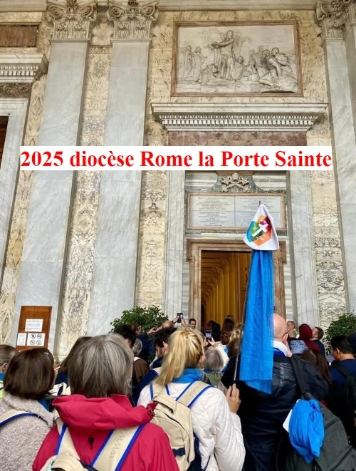 2025 diocese pele jubile Rome 1 legende 500