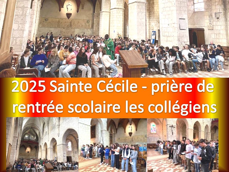 2025 ste Cécile rentee celebration eglise st valerien
