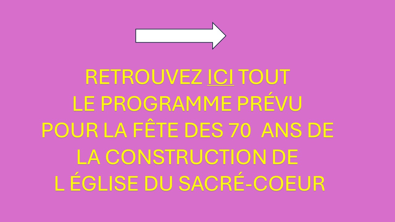 2026 70 ans TOUT LE PROGRAMME