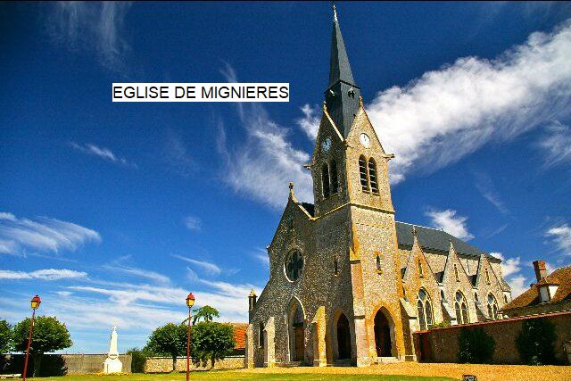 EGLISE DE MIGNIERES LEGENDE