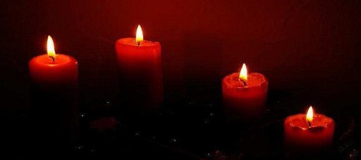 4 bougies de lavent